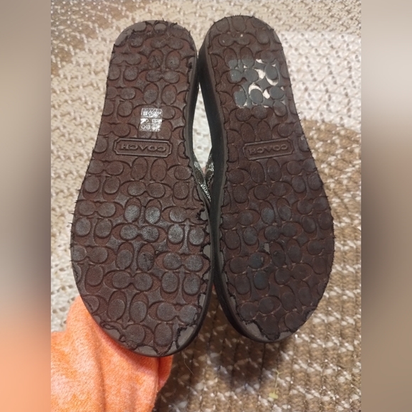 Coach Judy signature canvas and leather sandals - Picture 3 of 4